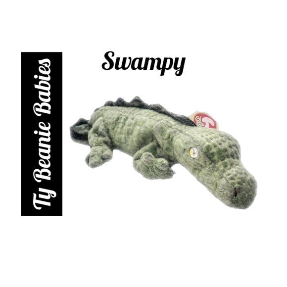 swampy the alligator beanie baby